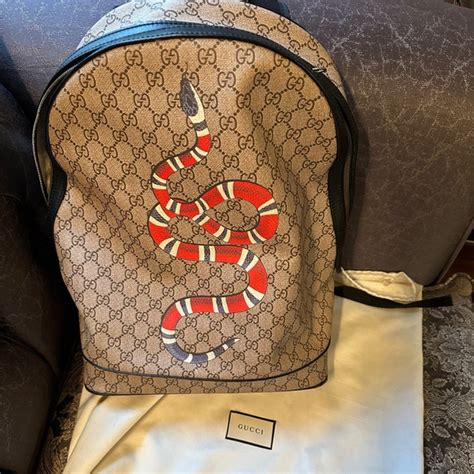 gucci snake backpack|gucci sling backpack.